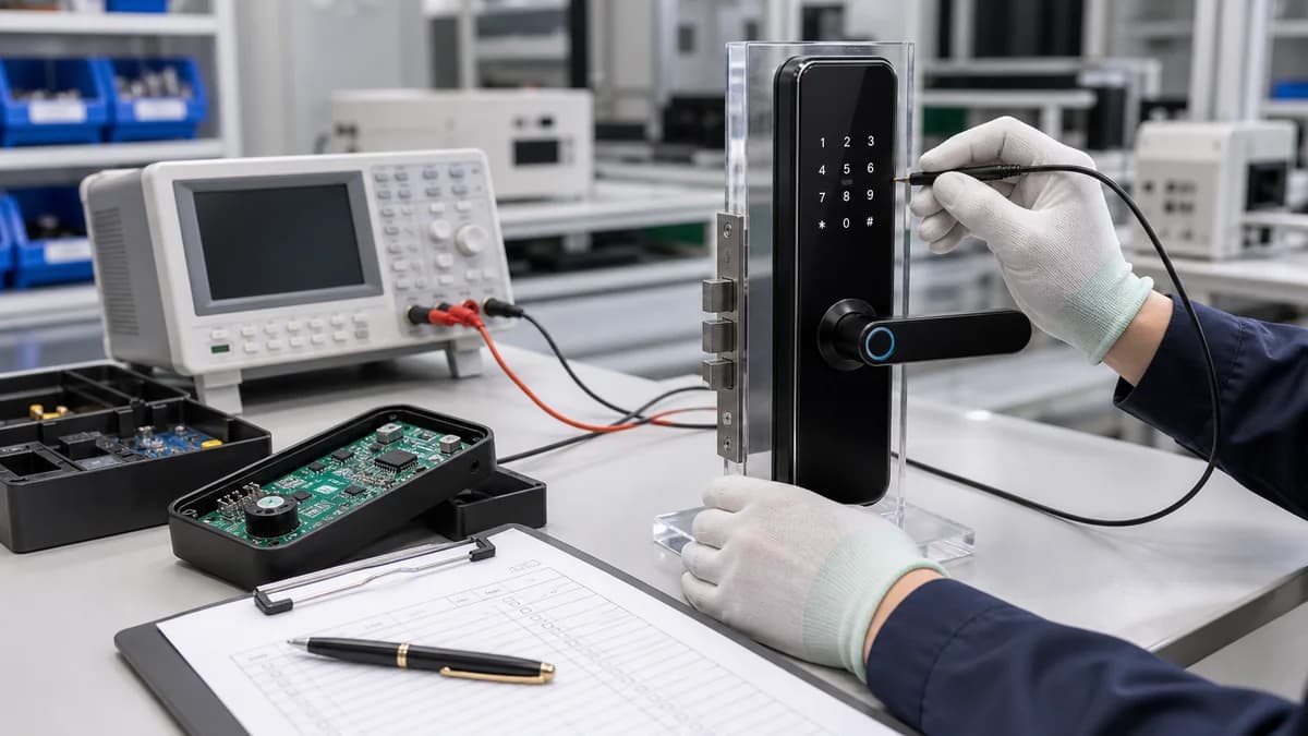 Smart Lock Quality Control Checklist for B2B Buyers