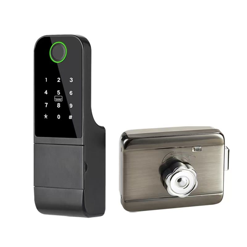 Rim-Mounted Fingerprint Smart Lock gallery 1