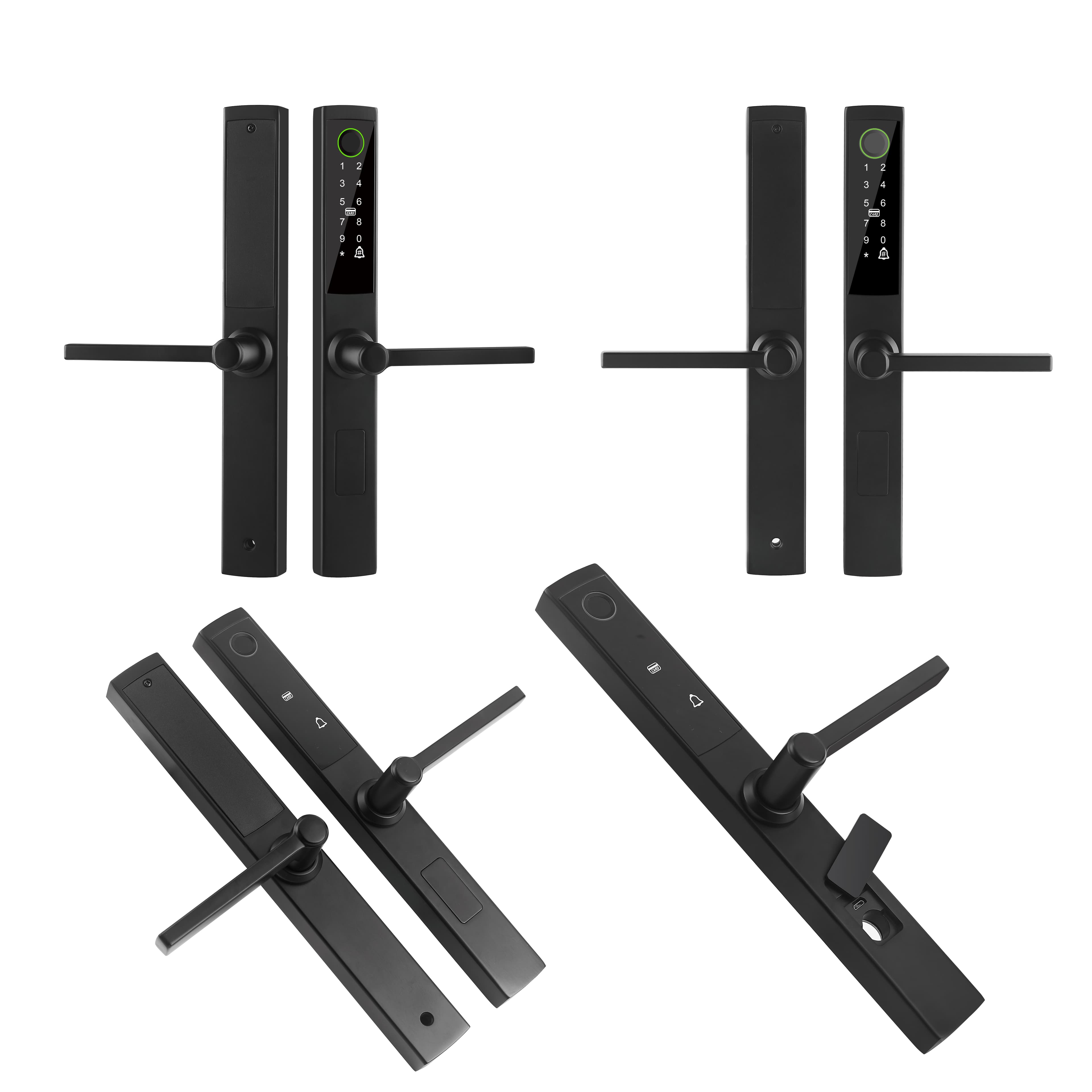 Slim Lever Fingerprint Smart Lock