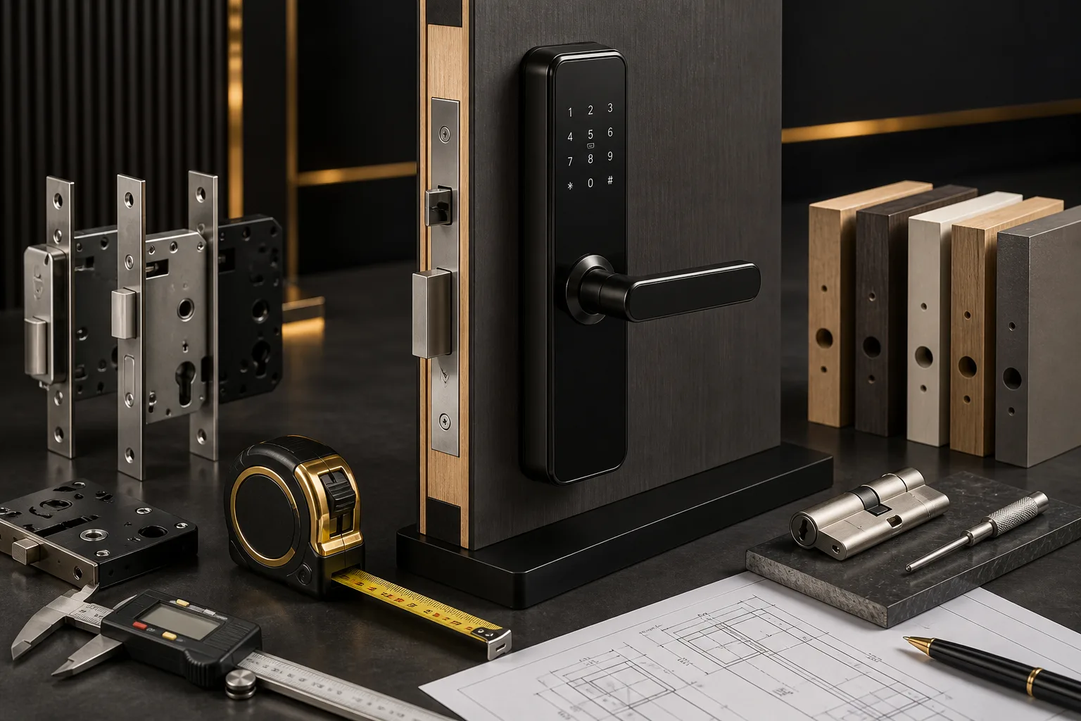 Smart Lock Door Compatibility Guide for Importers and Project Buyers