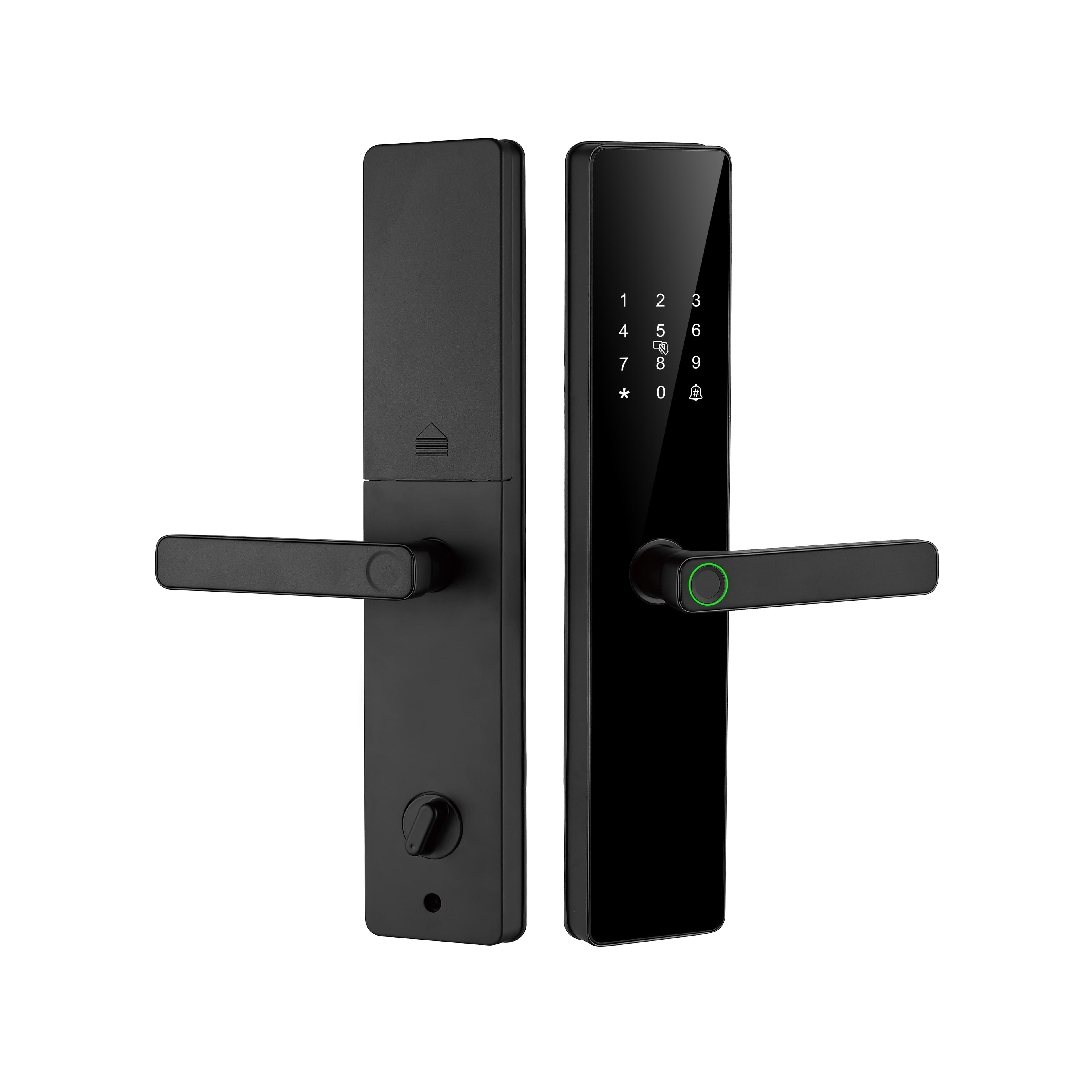 Fingerprint & Card Smart Lever Lock gallery 2